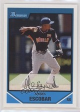 2007 Bowman Draft Prospects Futures Game Alcides Escobar #BDPP90 9pa