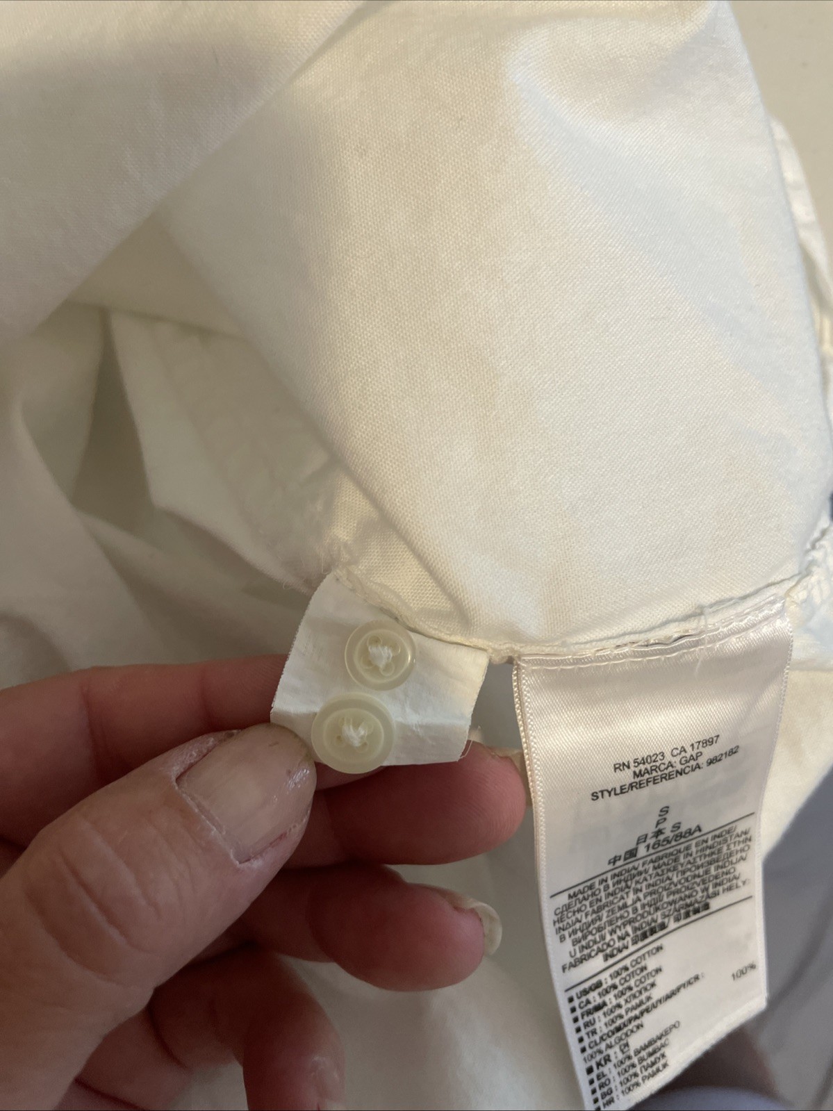 Gap White Tunic Small Fall 2014 - image 11