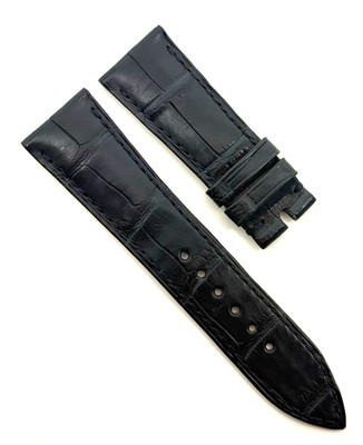 Breguet 21mm x 18mm Navy Blue Alligator Watch Strap Band Small New Authentic OEM