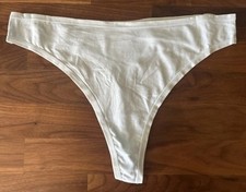 Vtg Gilligan O  Malley Intimates Cotton XL Bikini Panties Y2k Whale Tail Thong
