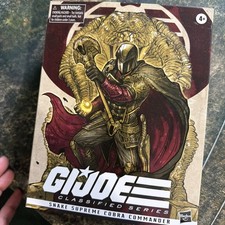 G.I GI Joe Classified Series Snake Supreme Cobra Commander 6  Action Figure Toy