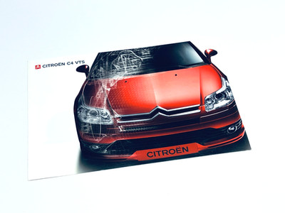 Citroen C4 VTS Preview Brochure 11/2004 - French Market