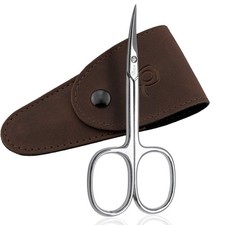 Solingen Curved Cuticle Scissors   Precision German Steel For Manicure