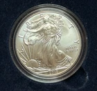 2018 Uncirculated American Silver Eagle One Dollar S$1-Box