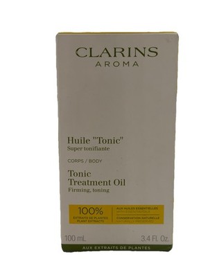 Clarins Aroma Tonic Treatment Oil 3.4oz 100ml Body Firming Oil NEW