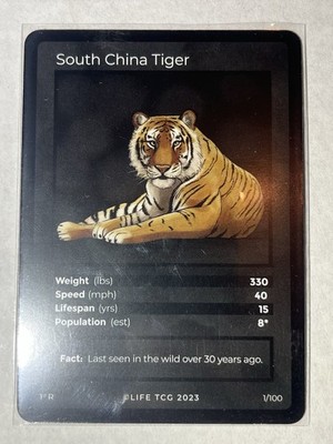 Life TCG - South China Tiger - 1/100 Rare