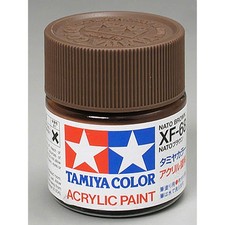 TAMIYA Acrylic Paint XF-68 Nato Brown 23 ml