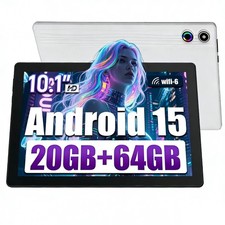 10 inch Android Tablet PC 20GB RAM 64GB ROM D...