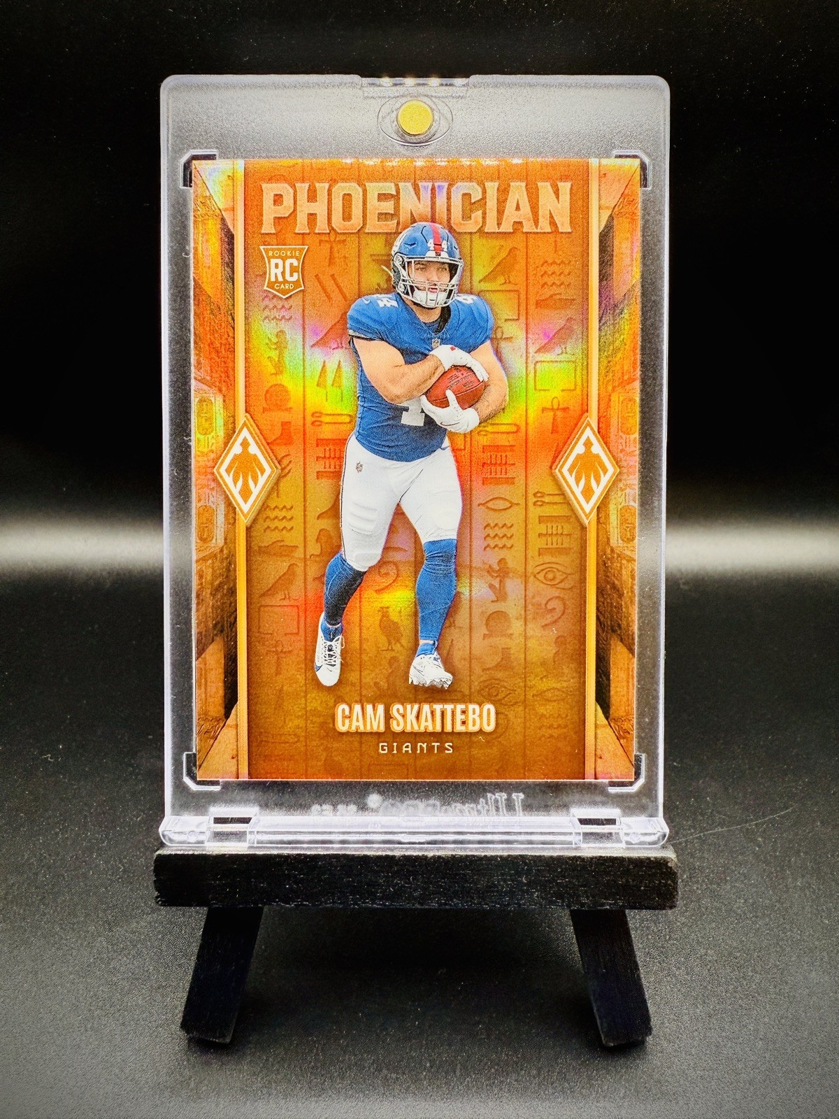 2025 Panini Phoenix Football CAM SKATTEBO RC No. 23 PHOENICIAN SSP CASE HIT! NYG
