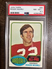 1976 Topps - Roger Wehrli #90 PSA 8.5 HOF Cardinals