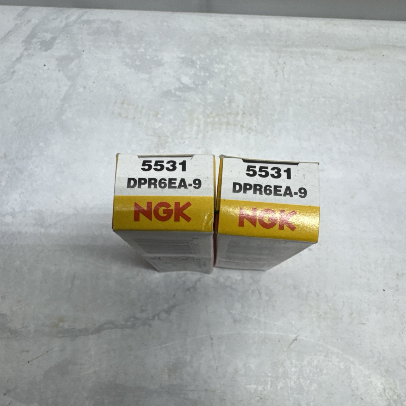 NGK Spark Plugs Lot Of 2 NOS DPR6EA-9 Stock# 5531