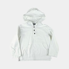 Janie  Jack White Cotton Sweatshirt Hoodie