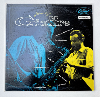 JIMMY GIUFFRE Self Titled Capitol T 549 Mono Russ Freeman Curtis Counce VG+/VG+