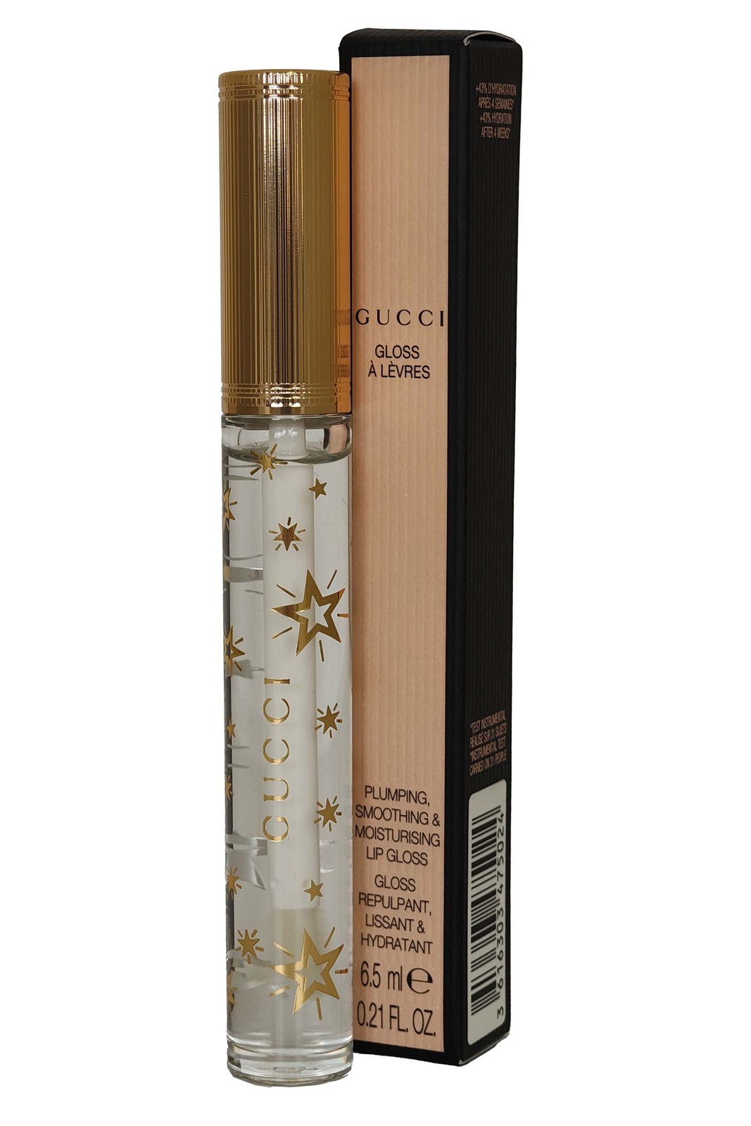 Gucci Beaute Lip Gloss Plumping Smoothing Moisturise 6.5ml Joslyn Clair #117