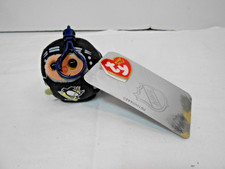 TY NHL Beanie Ballz PITTSBURGH PENGUINS 3 Inch Plastic Key Clip Ball Toy MWMTs