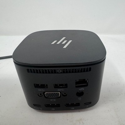 HP Thunderbolt Dock 120W G2 HSN-IX01 Black AC-Powered USB-C DisplayPort VGA