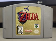 Nintendo N64 The Legend of Zelda Ocarina of Time 64 Video Game No Case 