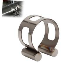 1.5" (38.1mm) Stainless Exhaust Tacking Band Clamp-On For Welding 1.5 inch