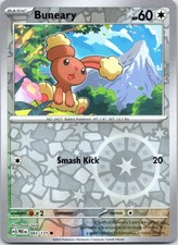 Pokemon TCG Buneary 083/131 SV: Prismatic Evolutions PRE Reverse Holo Common NM