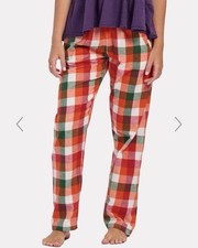 LC2 Boxercraft Men's Paul VI Flannel Lounge Pants Yellow Plaid Size Small 