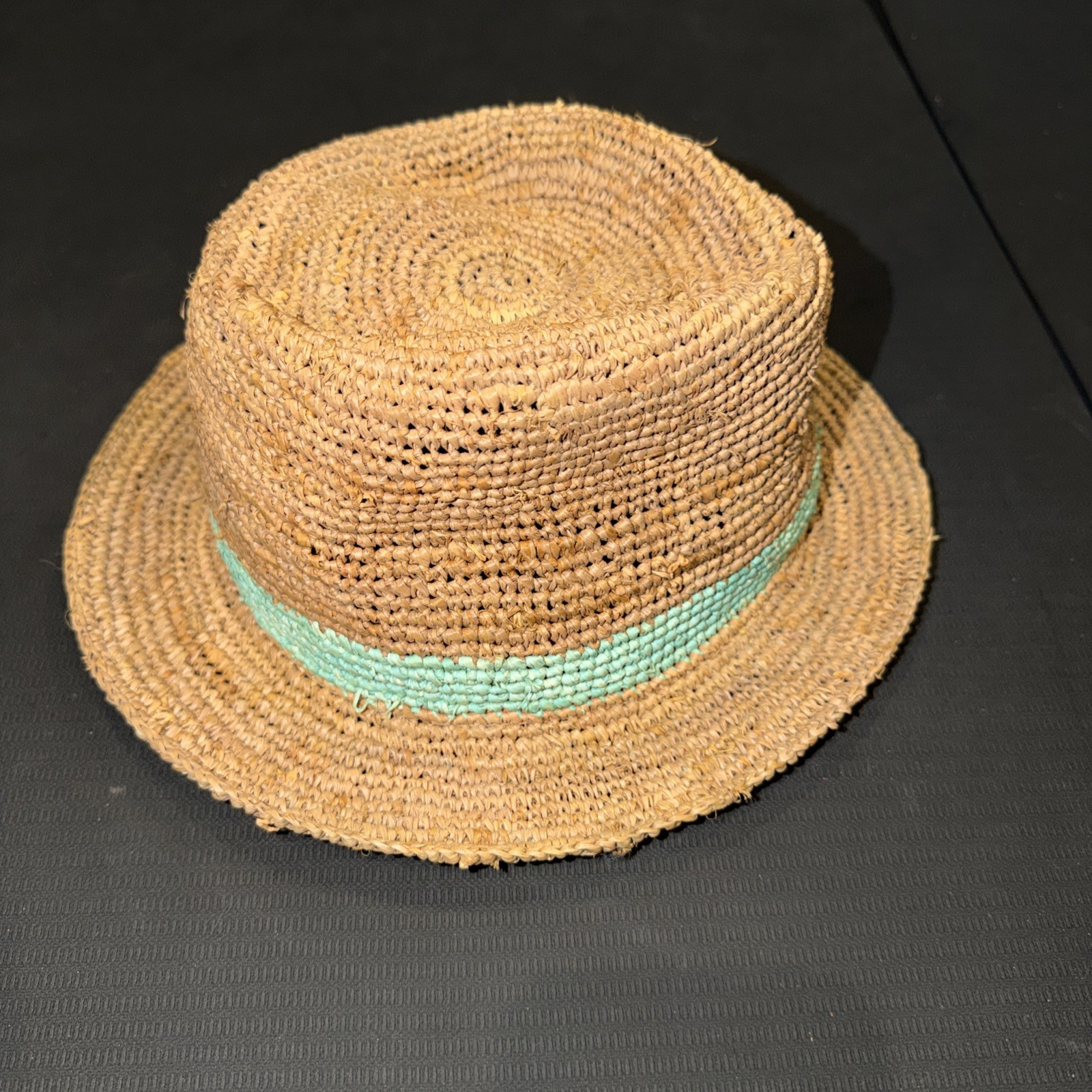 Grace Hat Fedora Raffia Adjustable - image 2