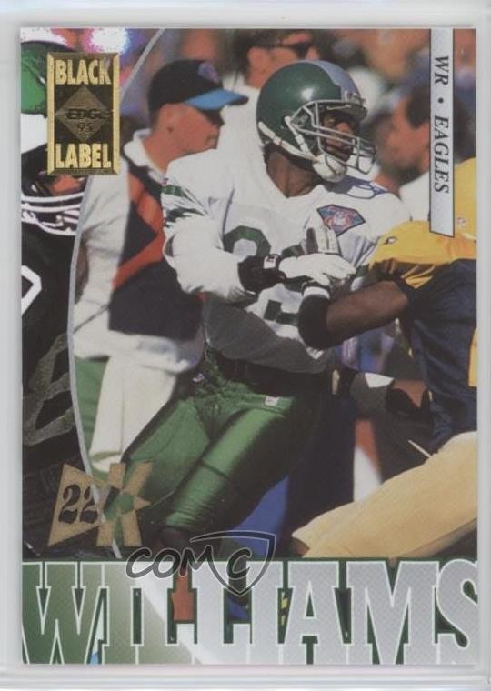 1995 Collector's Edge Black Label 22K Gold Calvin Williams #159 fm0