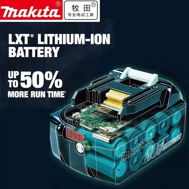 Makita Original Akku 18V 6,0Ah BL1830 BL1840 BL1850 BL1860 LXT Li-Ion OEM - Bild 2 von 4