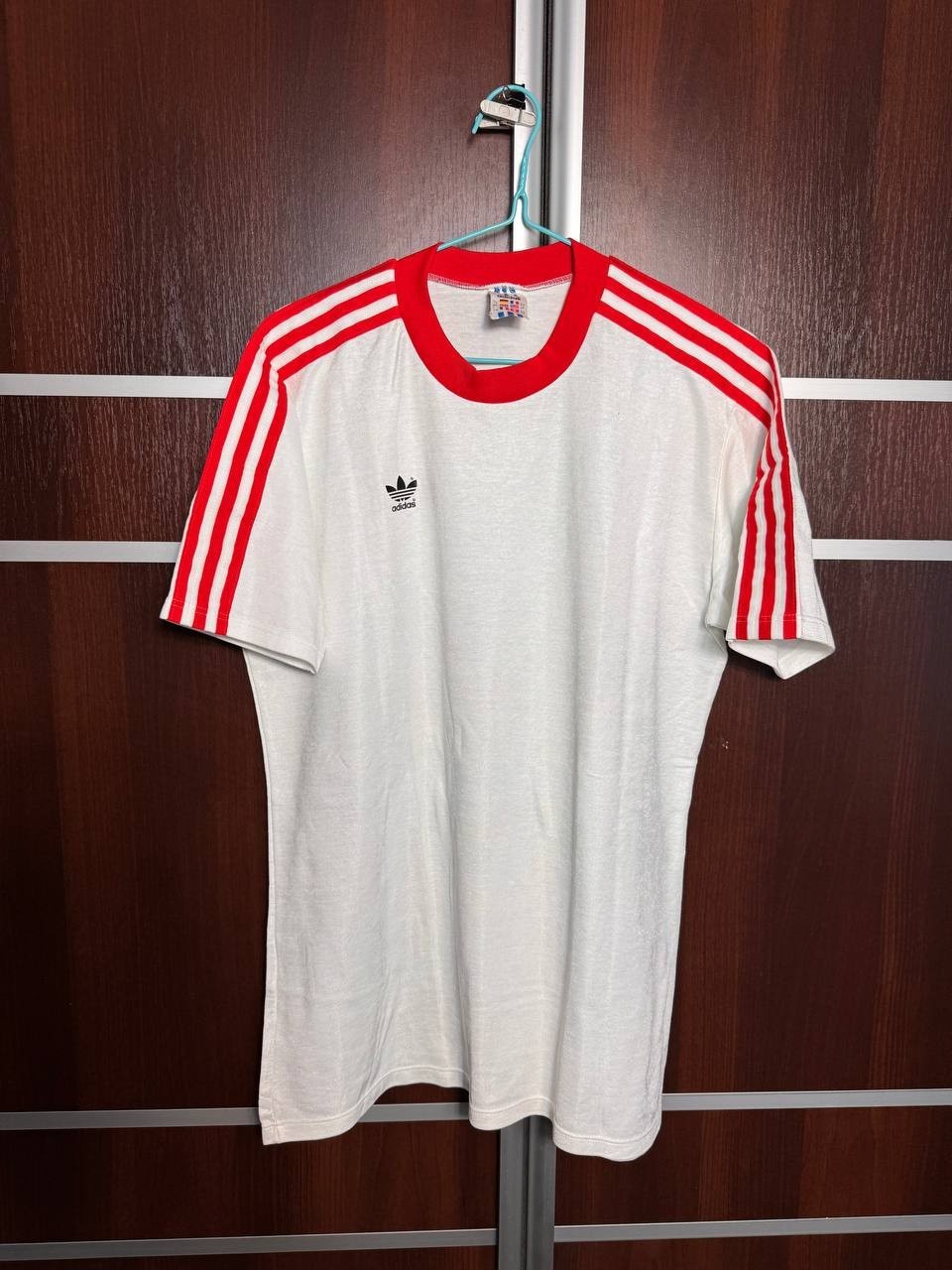 ADIDAS WEST GERMANY 1975/1976 FOOTBALL SOCCER SHIRT JERSEY WHITE VINTAGE