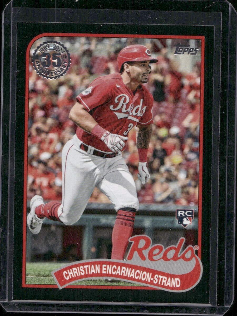 2024 Topps Christian Encarnacion Strand RC 1989 Baseball Black /299 #89B2-65