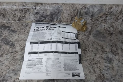 #ad #ad Dayton 008603 3 8 In Pipe Size 2 Way Steam Solenoid Valve Less Coil $29.99