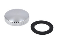 "Cnc Tankdeckel \"Sport Optik\", Silber Eloxiert - FüR Simson S50, S51, SR50, SR80,"