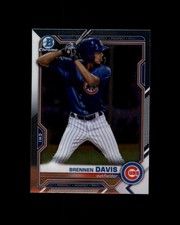 2021 Bowman Chrome Prospects #BCP65 Brennen Davis (ref 164330)