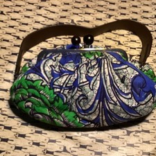 Borsa pochette a tracolla Weekend Max Mara Pasticcino 3 vie blu verde usata
