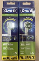 Oral B Cross Action Clean Maximiser Replacement Electric Toothbrush Head 8 pack 