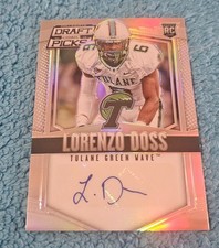 2015 Prizm Draft Picks Lorenzo Doss Tulane Silver Rookie Autograph #213