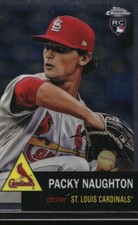 2022 Topps Chrome Platinum Anniversary #396 Packy Naughton RC