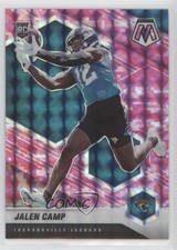 2021 Panini Mosaic Rookies Pink Camo Mosaic Prizm Jalen Camp #393 11uk