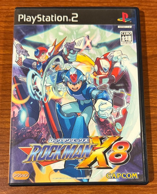 Rockman X8 (JP PlayStation 2, 2005) CIB