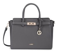 L.Credi Konstanze Handle Bag Handtasche Iron Dunkelgrau