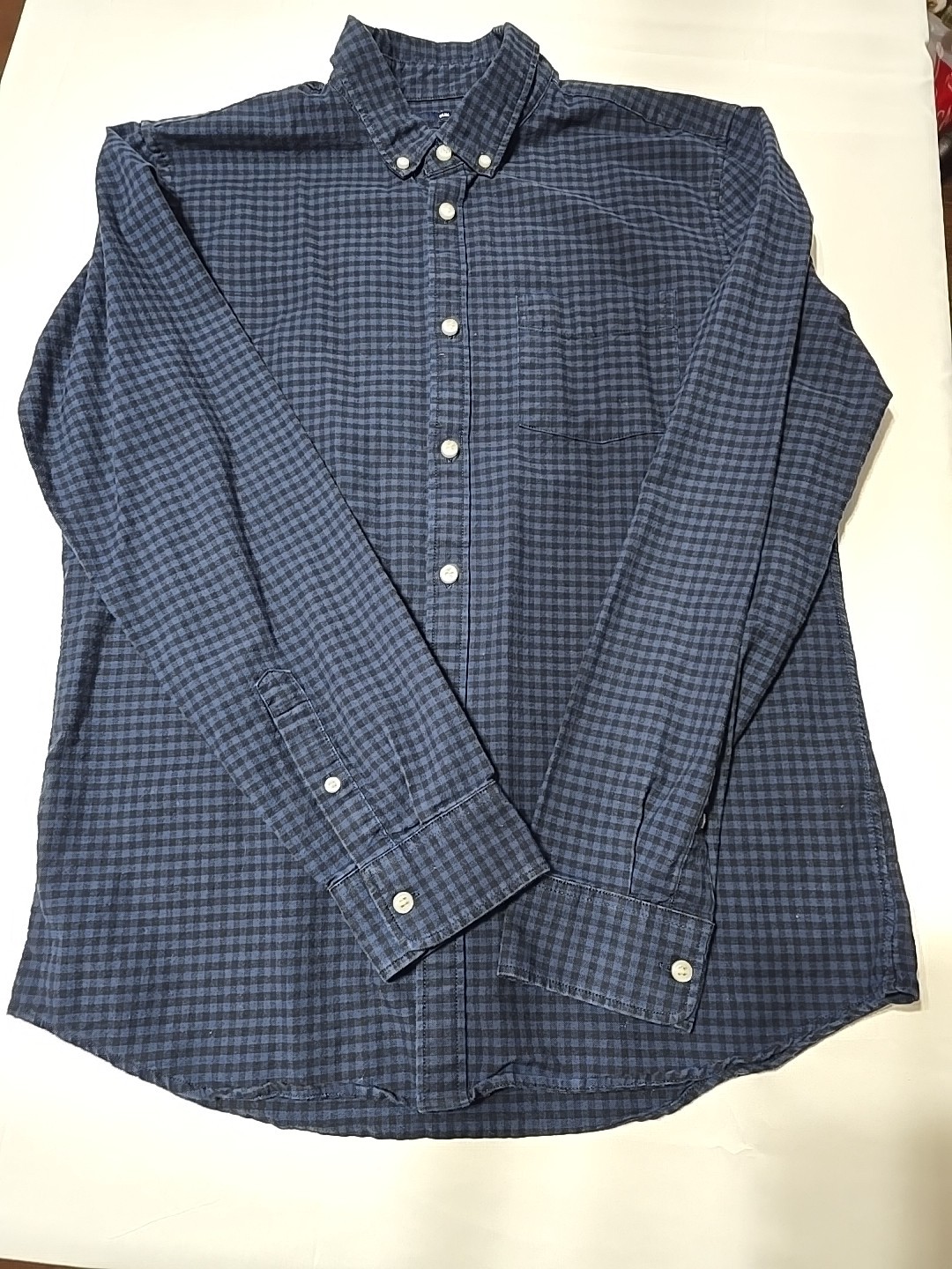 Gap Men's Large Button-Down Long Sleeve Casual Fl… - image 1