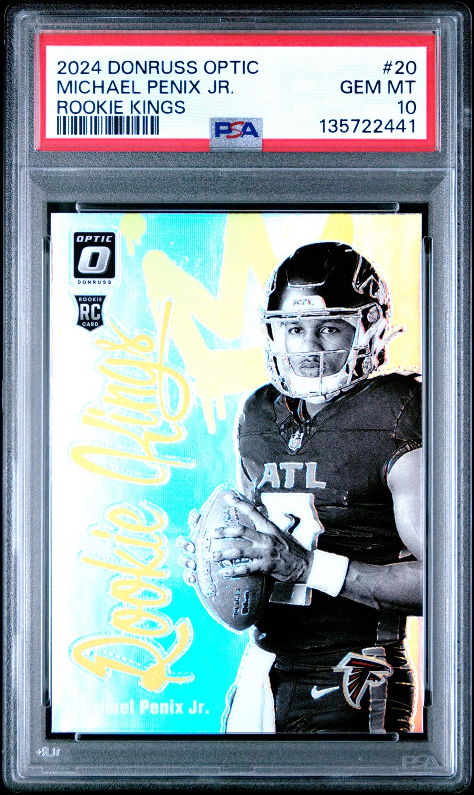 Michael Penix Panini Donruss Optic Rookie Kings #20 Base