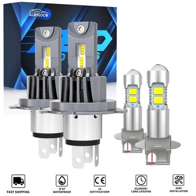 For 2002 2003 Nissan X-Trail Sport Utility 4-Door LED Headlight Fog Light W/Fan