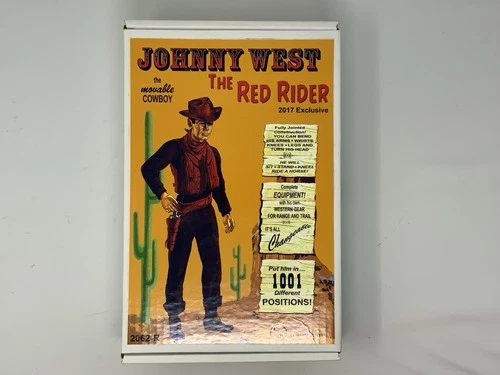Johnny West Red Rider with Accessories 30th Anniversary Limited Edition - NIB