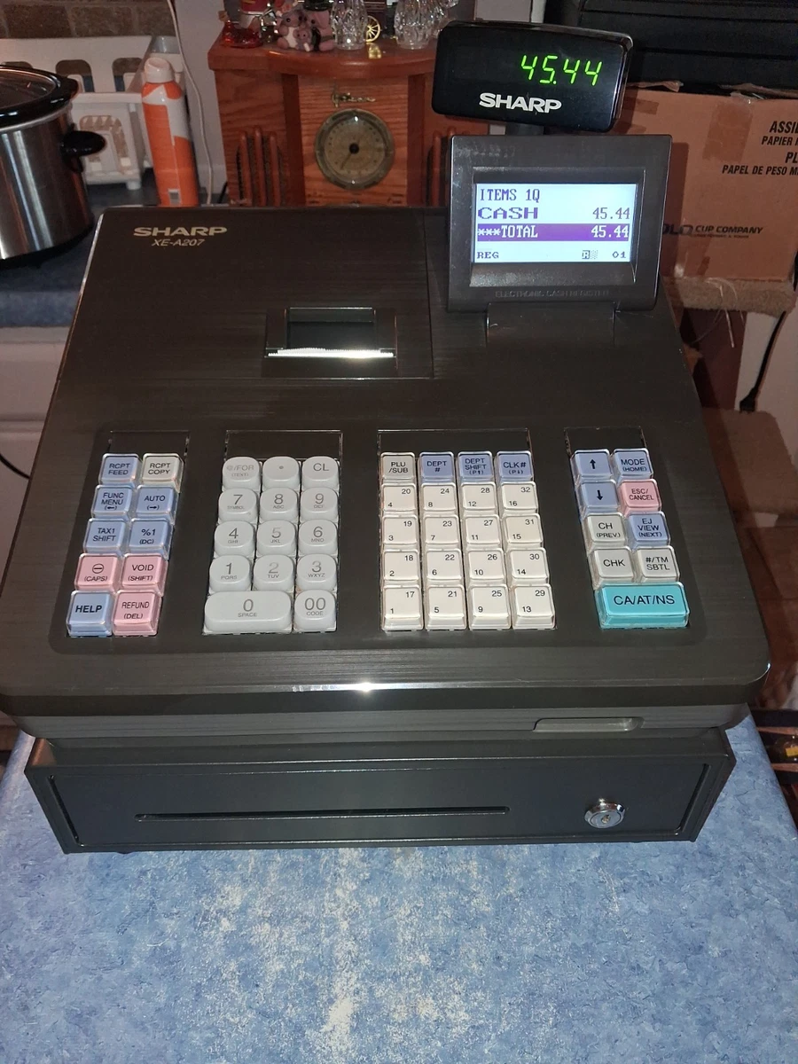 Sharp XE-A207 POS Cash Registers for sale - eBay
