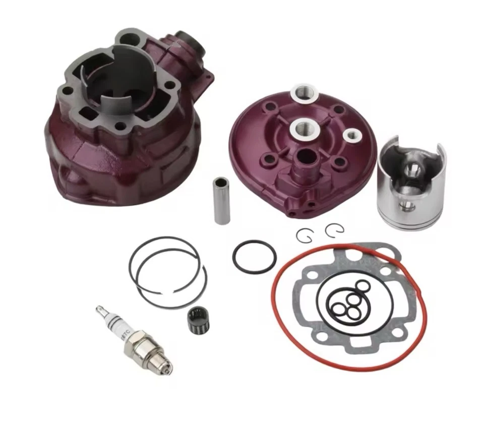 GRUPPO TERMICO D.49mm MINARELLI AM5 AM6 GHISA 70cc 75cc OFFERTA🔥✈️ - Immagine 2 di 4