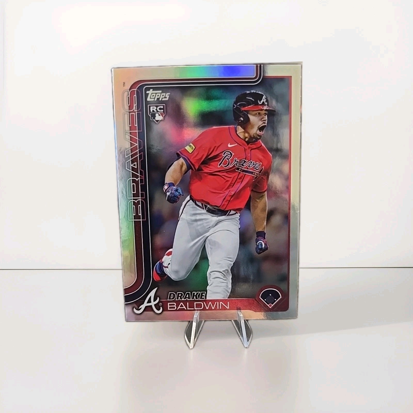 2025 Topps Update Series - Drake Baldwin #US87 Rainbow Foil (RC)