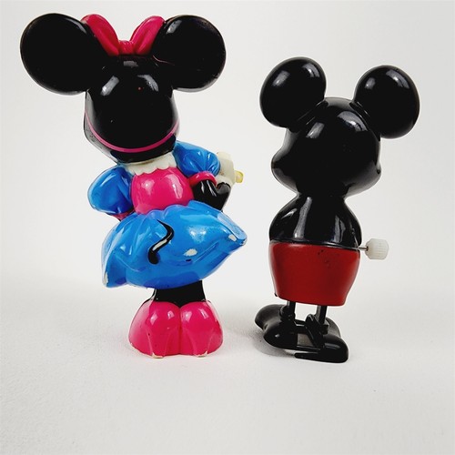 6 Estatuillas Disney De Colección Mickey Mouse Minnie Donald Duck Remco Tootsietoy - Imagen 5 de 8