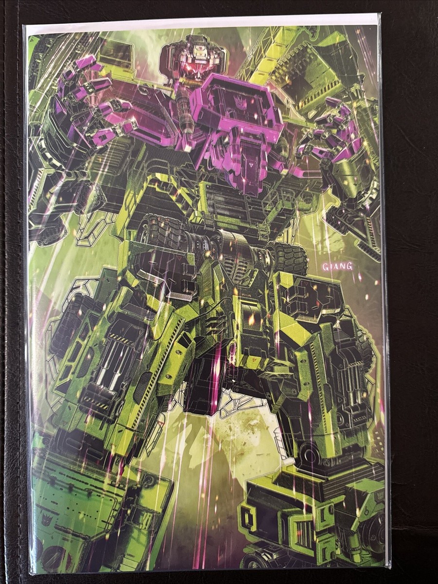 Transformers #10 Big Time Collectibles Retailer Exclusive Giang (Devastator Virgin) - Comic Book Transformers #10 Big Time Collectibles Retailer Exclusive Giang (Devastator Virgin) - Comic Book