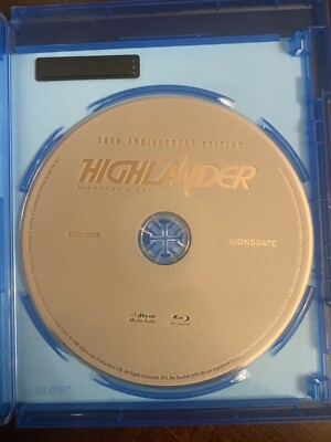 Highlander - Director's Cut w/ Slipcover (30th Anniversary