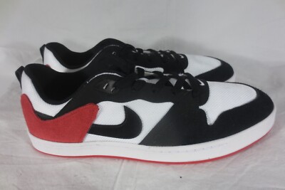 Nike SB Alleyoop Sneakers Men\'s 13 Black Toe Red Athletic Low Lace Retro Shoes Nike SB Alleyoop Size 13 Chicago Black Toe Red Men main image 4